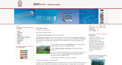 Desktop Screenshot of bege.sk